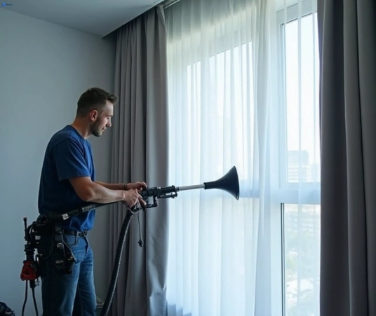 Professional drapes cleaning process tools Matty Curtain Cleaning doonside-nsw