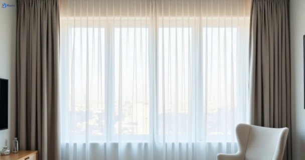 Restored vibrant drapes in doonside-nsw QLD after Matty Curtain Cleaning